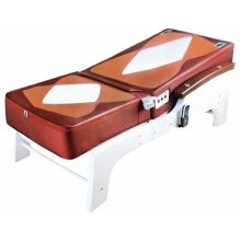 OEM Electric Full Body Thai Shiatsu Far Infrared Jade Roller Thermal Massage Bed with Music